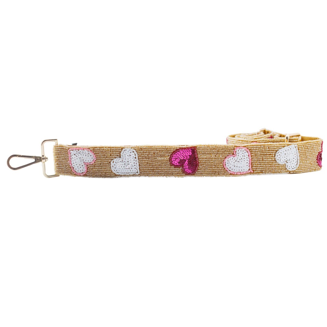 The Kiss Printed Bag Strap