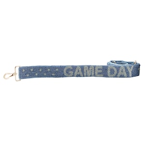 Gameday purse strap - sequin and beaded bag strap - stadium bag strap - ready to ship - strap only - game day gear - beaded purse strap
