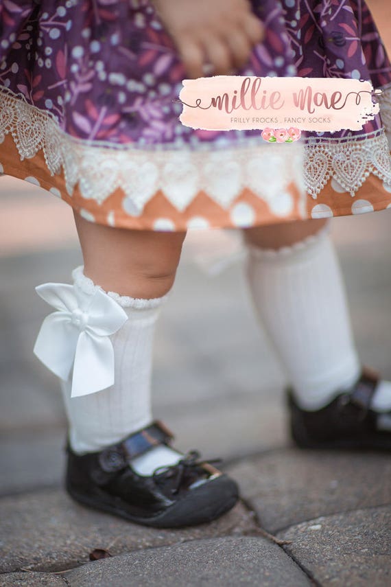 baby girl high socks
