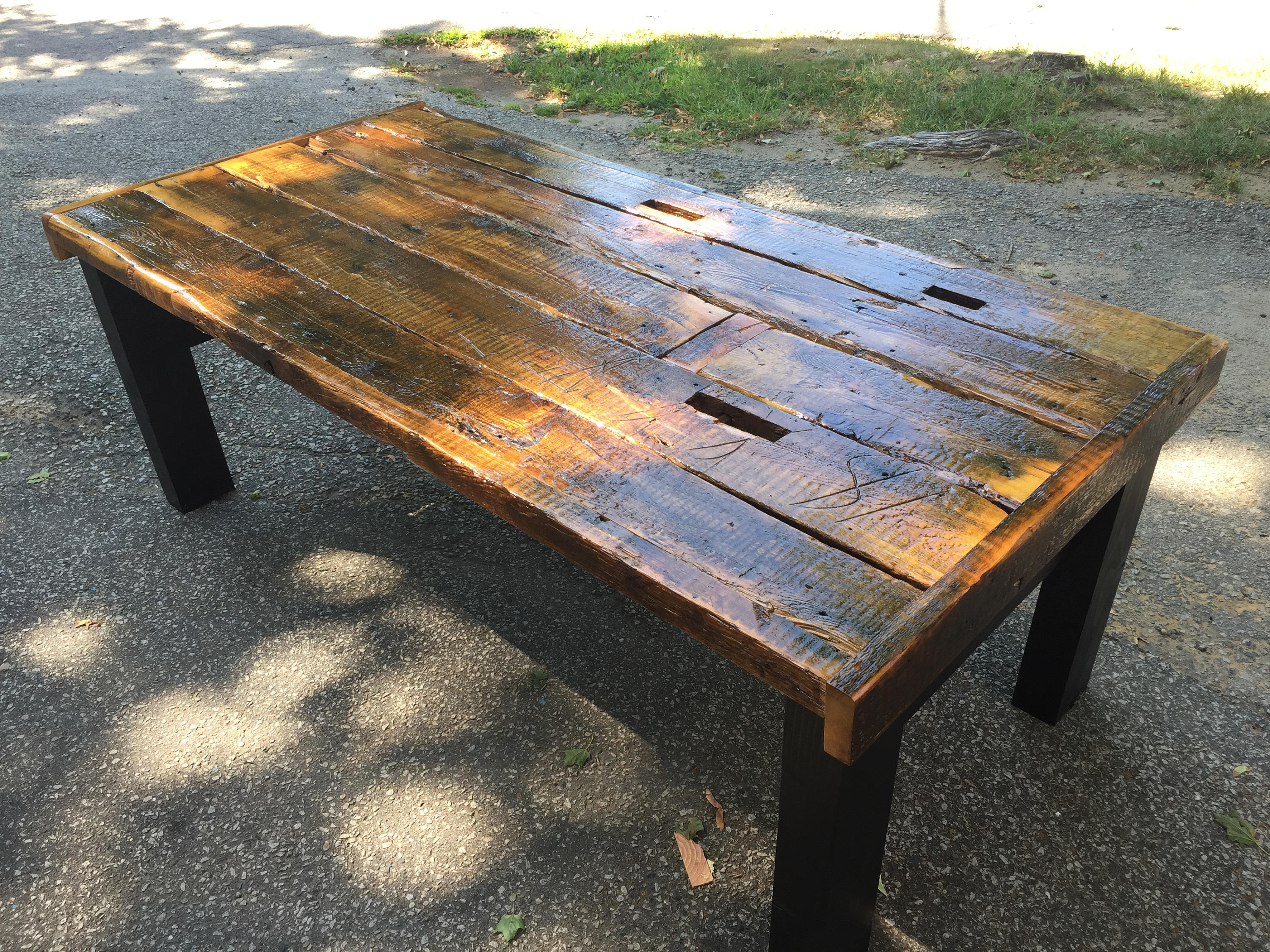 Custom Built Farmhouse Table. Etsy UK