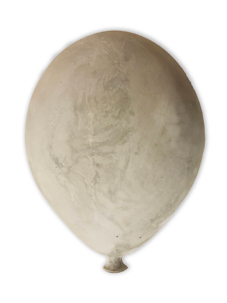 Cement Balloon Concrete Balloon Etsy