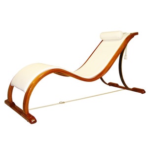 Luxury Outdoor Waterproof Sex Chair - Solid and Laminated Mahogany  - Mature Sextoy