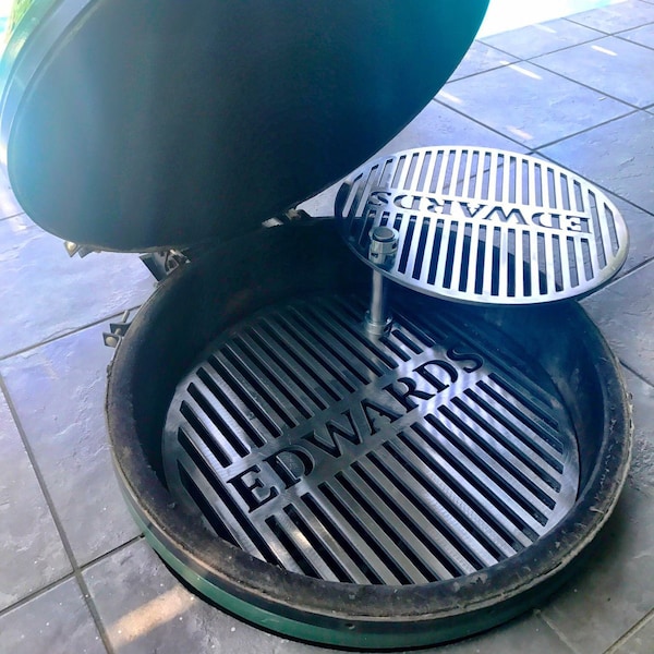 Custom Double Decker Big Green Egg Grill Grates