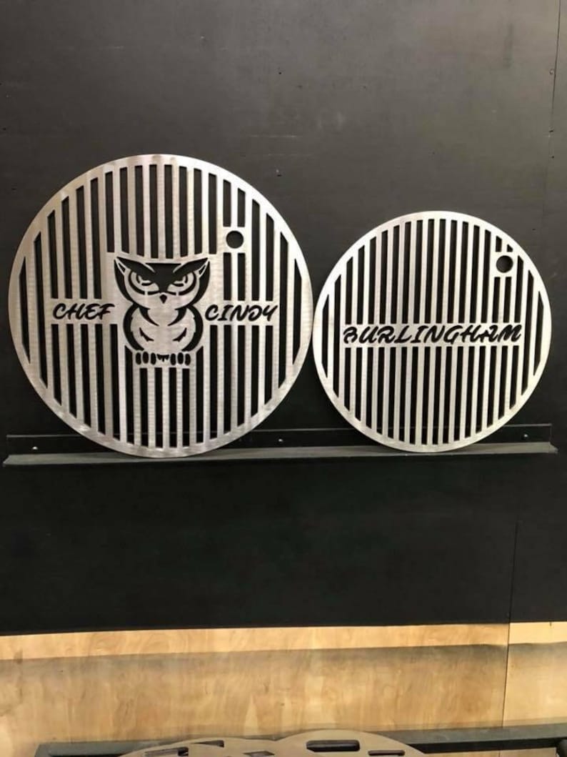 Custom Double Decker Big Green Egg Grill Grates Etsy Canada