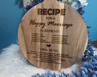 Recipe for a Happy Marriage