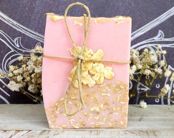 50 Gold Sparkle Soap Favors