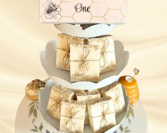 20 Bride To Bee Soap Favors / Little Honey Baby Shower Favors / Shower Decoration