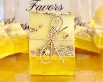 35 Lemon Theme Soap Favors \ Shower Decoration