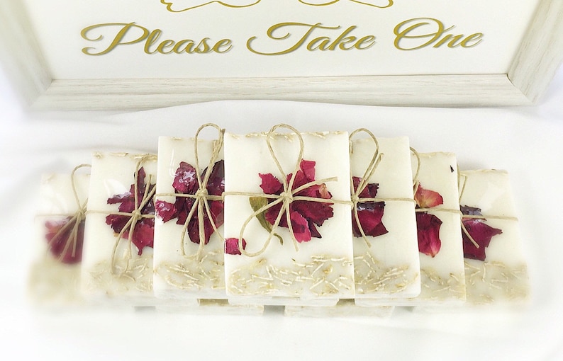 25 Rose Petal Bridal Shower Favors image 8