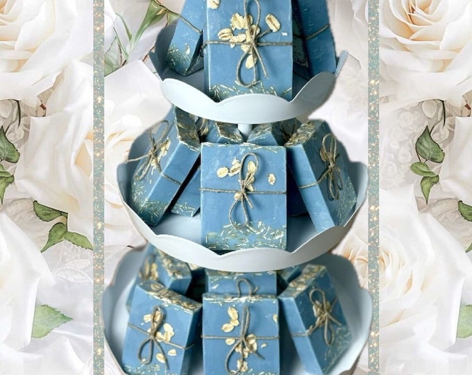 Featured listing image: 10 Something Blue Wedding Favors / Boho Wedding Decor / Gifts And Mementos