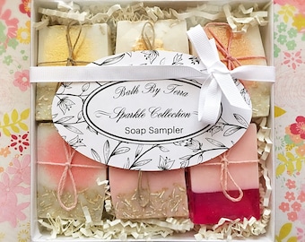 Bridesmaid Gift / Soap Sampler / Sparkle Collection Sampler