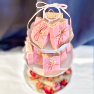 10 Girl Baby Shower Soap Favors For Guests / Baptism Favors / Tea Party Favors / Bridal Shower Favors /