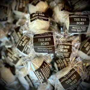 Regalo para él: Bombas de baño (Set de 4 bombas para hombre, aroma a sándalo) imagen 17