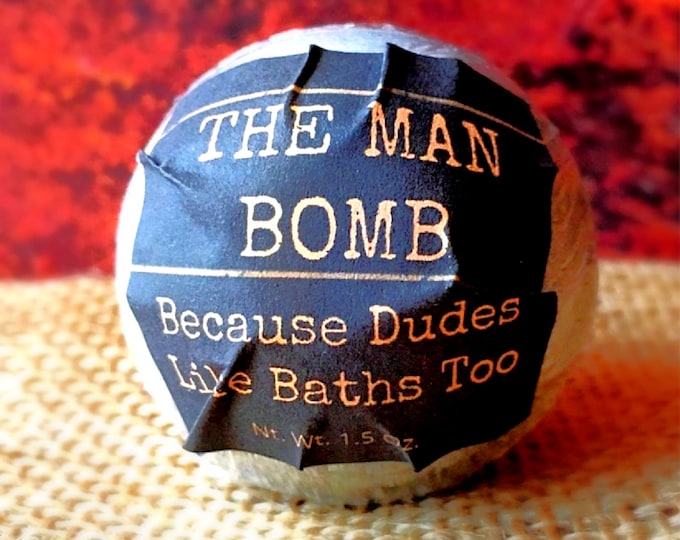 Featured listing image: Stocking Stuffer For Men  / Bath Bomb For Him