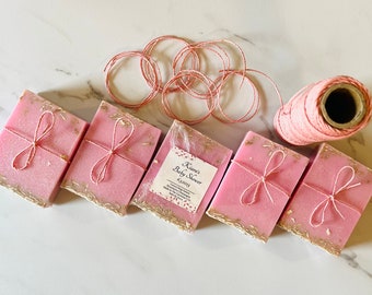 10 Girl Baby Shower Favors/  Tea Party Favors  / Baby Shower Soap / Baby Shower Decoration