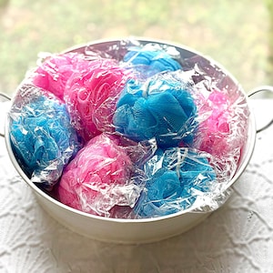 1 Nylon Bath Pouf / Shower Sponge / Loofah / Body Scrubber / Bath And Body