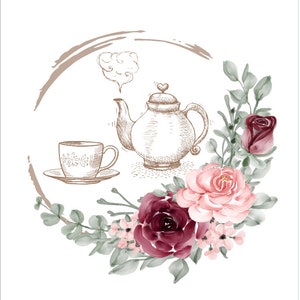 Spill The Tea - Bridal Shower Game Digital Download - 3 Sizes w/Purchase (see description) - Digital PDF Download
