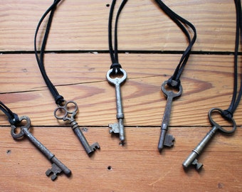 Mystery Vintage Skeleton Key - Mystery Key Necklace