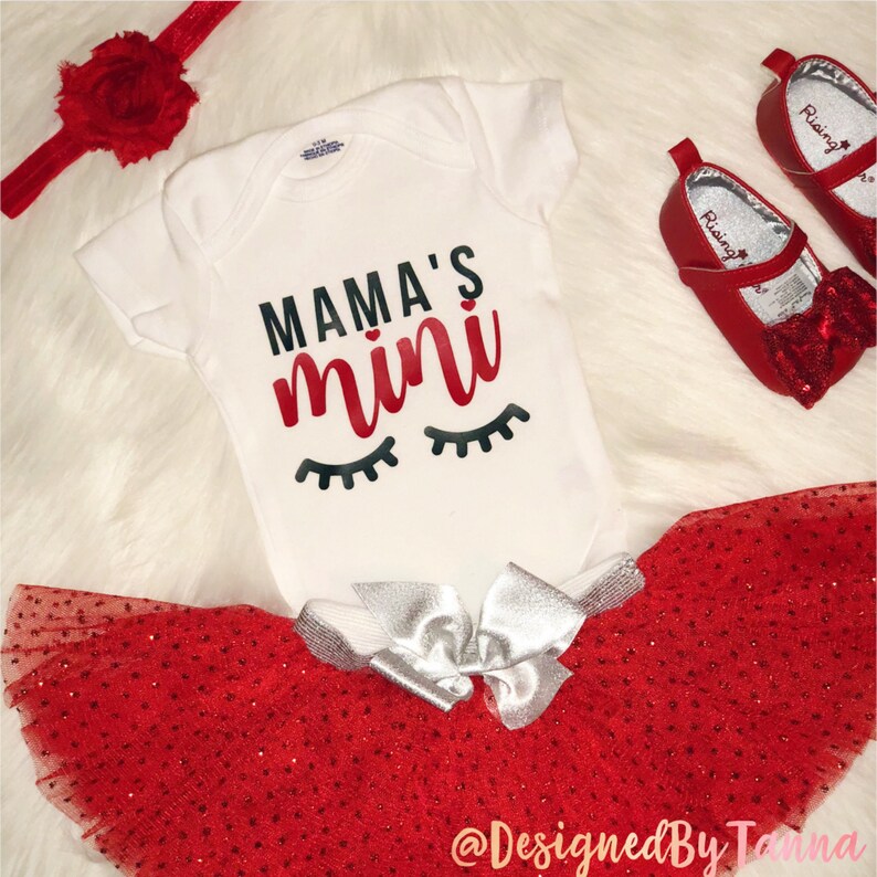 mini mama baby outfit