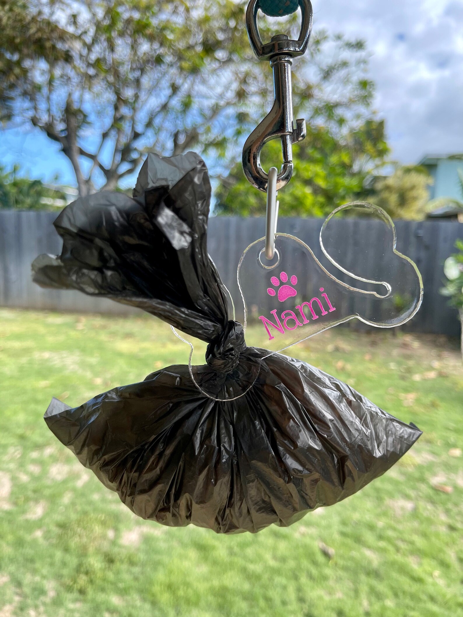 Dog Poop Bag Holder Hands Free Poop Holder Poop Bag Carrier Etsy