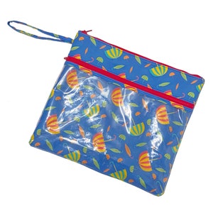 Zippered Wet/Dry Clutch Bag | Exclusive Summer Accessory