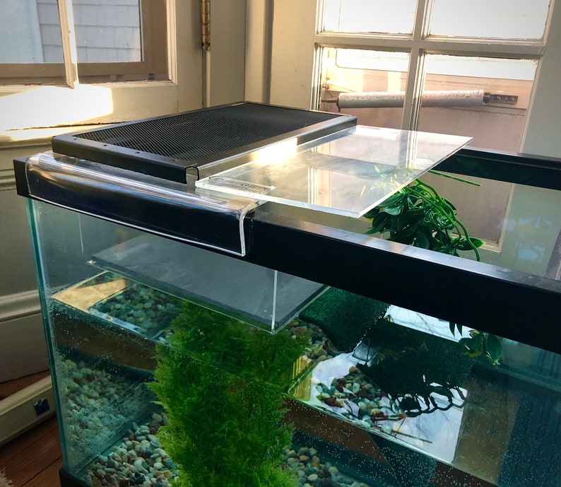 Fully Acrylic Large Turtle Tower turtle basking dock turtle basking platform turtle tank aquarium decor basking area turtle topper bask