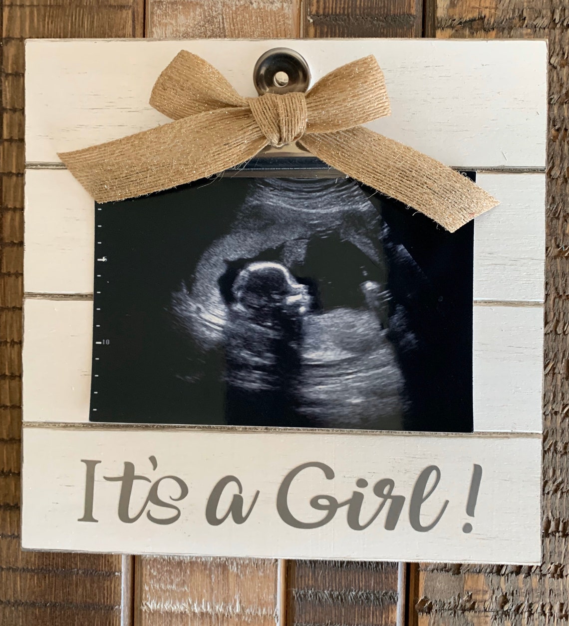 It's a Girl Frame Wood Frame Hand-painted in a - Etsy