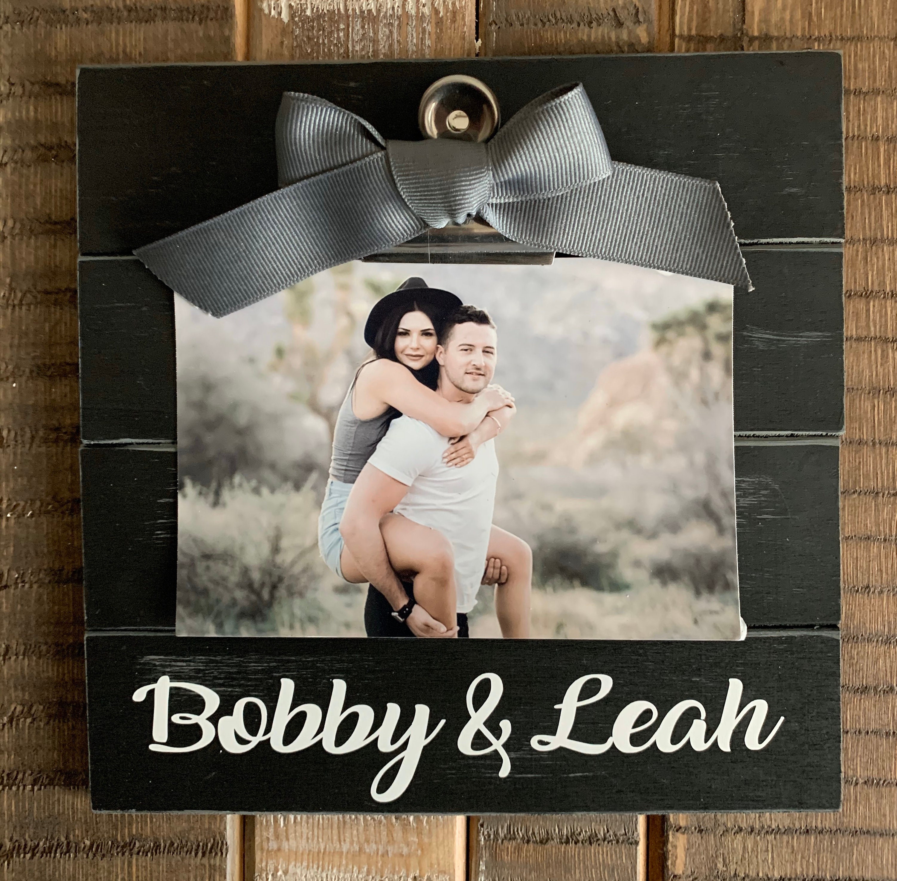 Personalized Couple Wood Frame Handpainted With Etsy