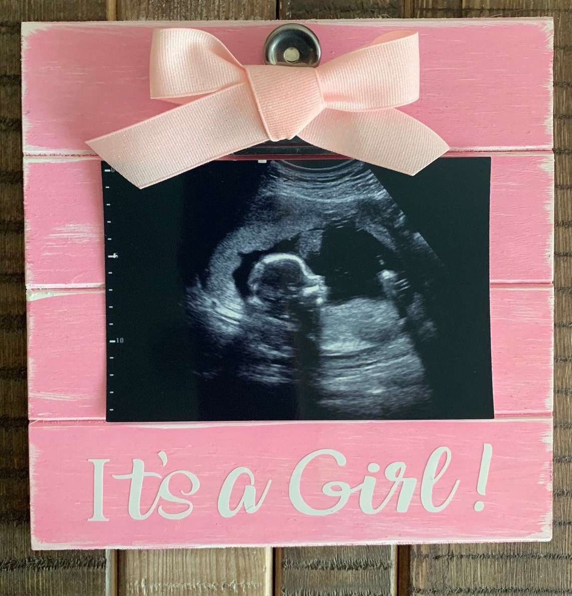 It's a Girl Frame Wood Frame Hand-painted in a - Etsy
