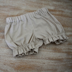 Baby Bloomers, Nappy Cover, Baby Boy Clothes, Gender Neutral Baby Bloomers, Baby shorts, High Waisted Bloomers, Diaper Cover