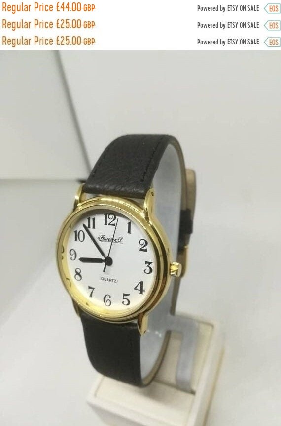 Montre Homme Ingersoll A2 à Quartz - Occasion - Montre Bracelet Classique Vintage