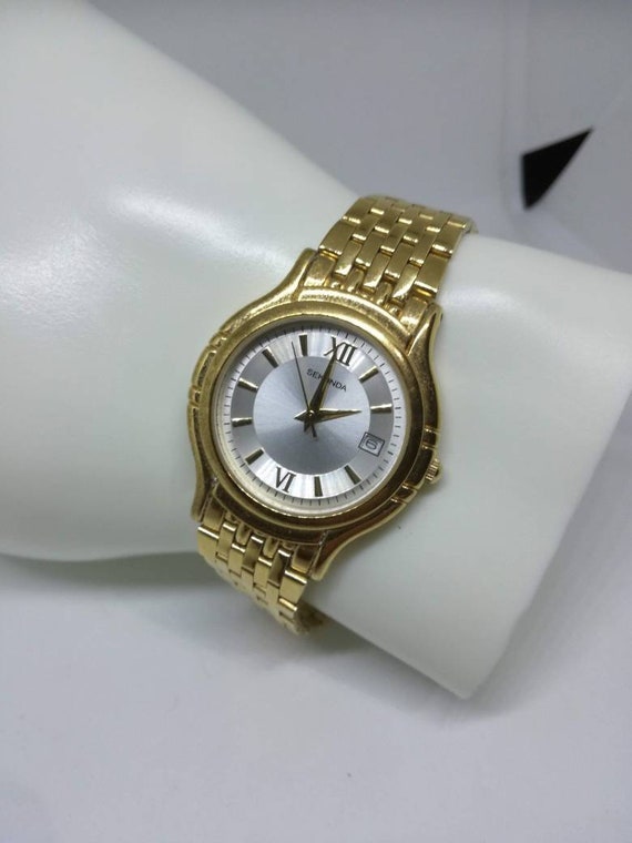 Vintage Sekonda quartz men's wristwatch | Etsy