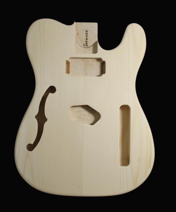 Telecaster Body Thinline Ash + Fir Top - Etsy UK Telecaster Body Thinline Ash + Fir Top - Etsy UK