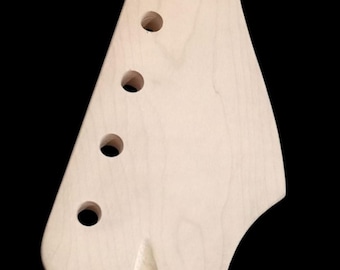 Maple Stratocaster Neck: Rosewood Fingerboard, Bone Nut
