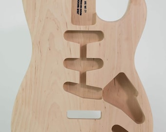 Corpo stratocaster in ontano
