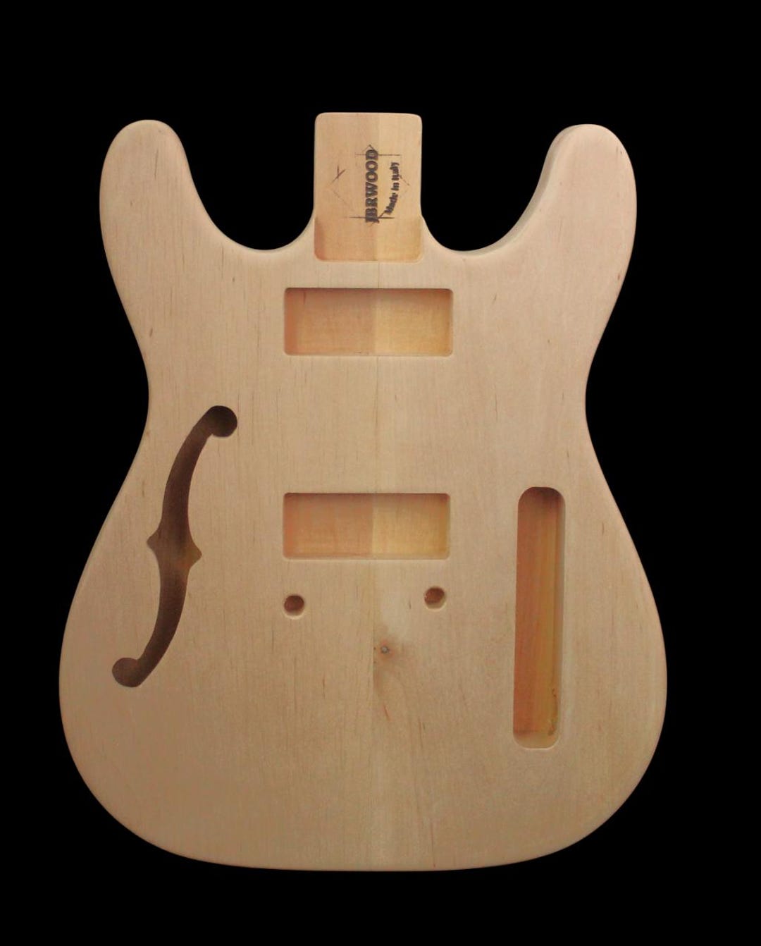 テレキャスターシンラインボディ テレキャスターボディのシンラインダブルカット - Etsy 日本