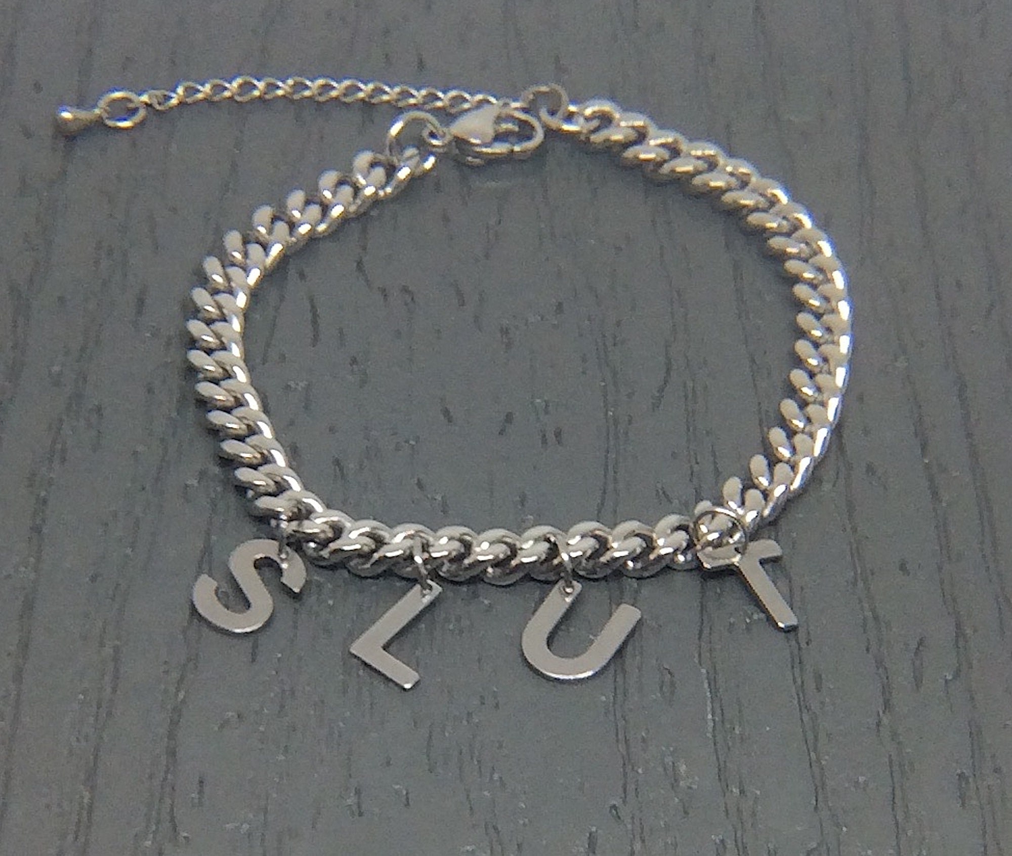 Slut Anklet/bracelet - Etsy