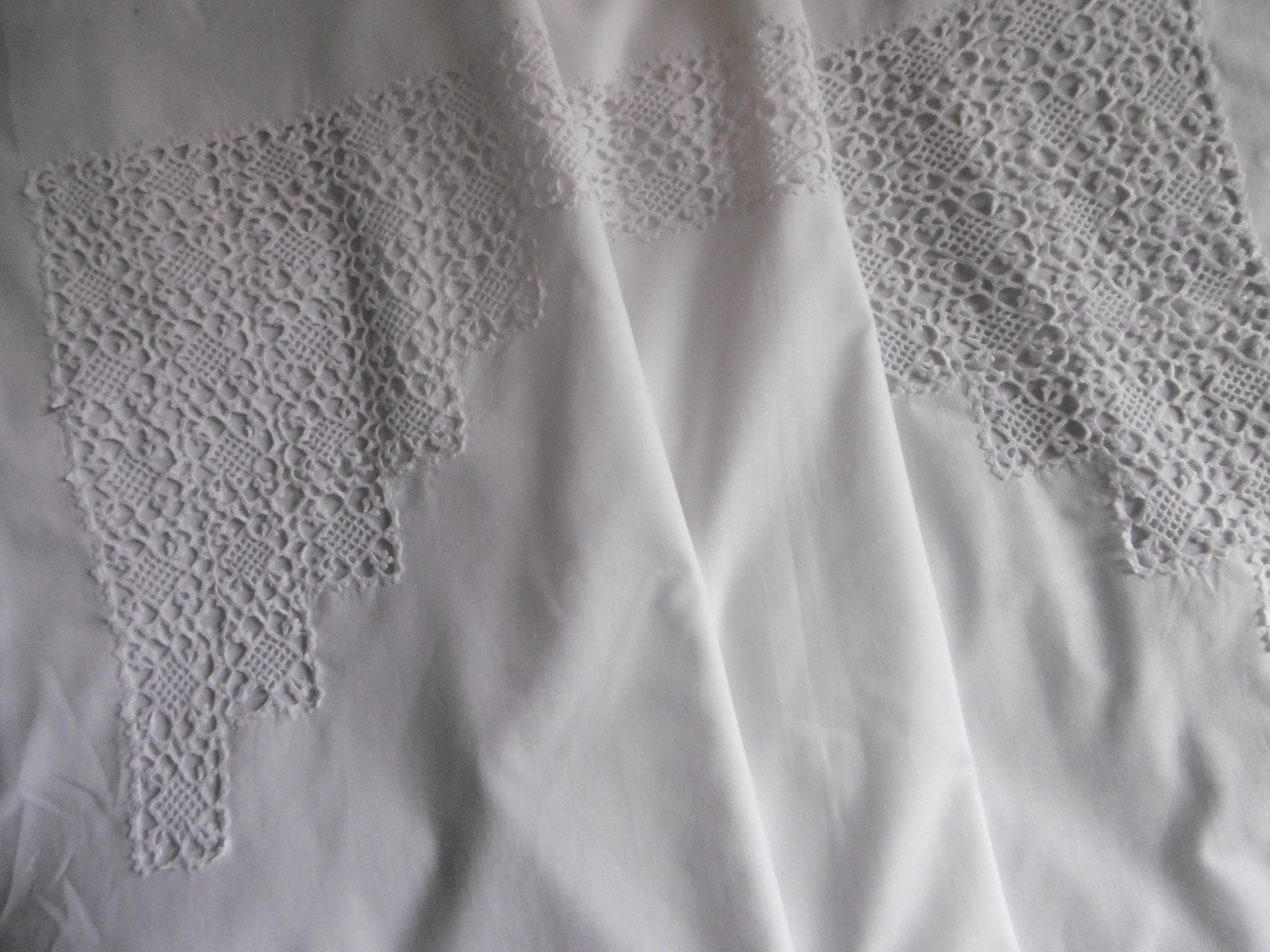 Belle Enveloppe d'édredon avec Une Superbe Dentelle à Picots