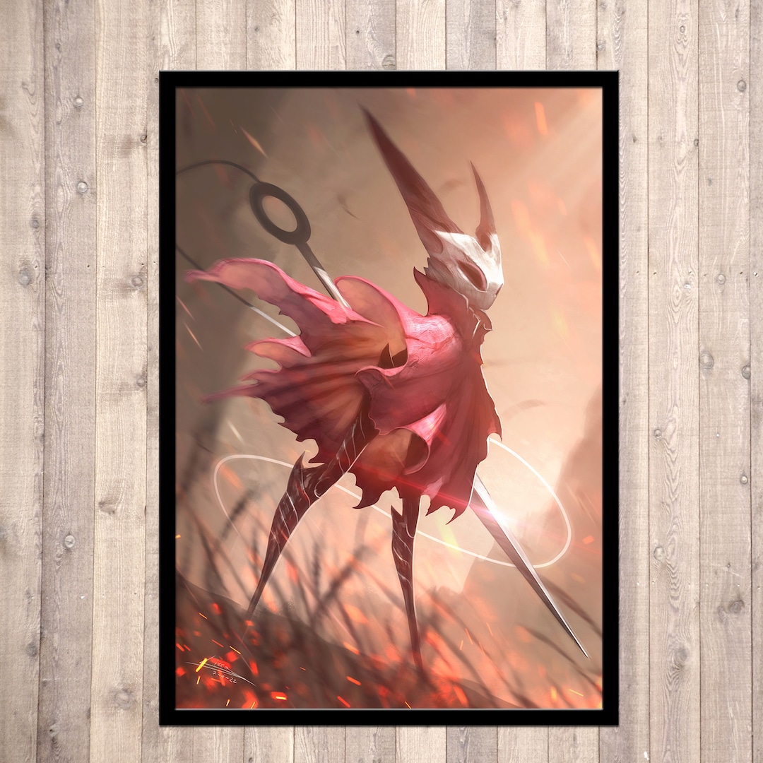 Hollow Knight Hornet A3 imprimer Silksong - Etsy France