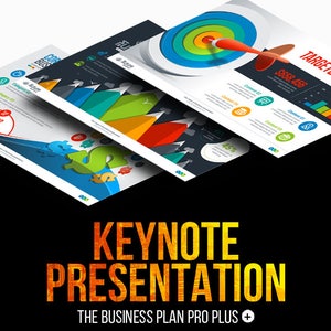 Business Plan Keynote Presentation Template Keynote Design Etsy