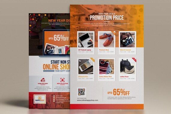 product promotional flyer poster printable corporate flyer business flyer poster flyer design digital file instant download product promotion flyer