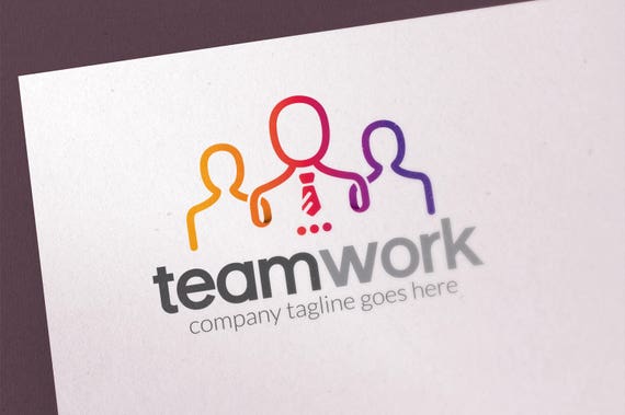 people team logo template group of company logo etsy team logo template