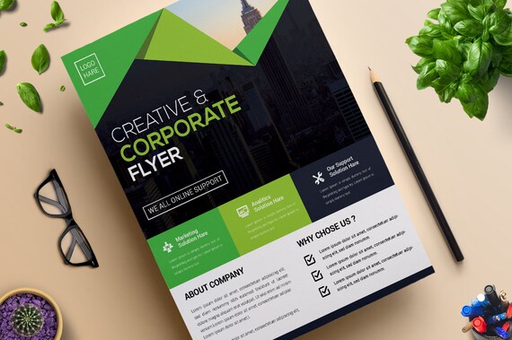 corporate business flyer design