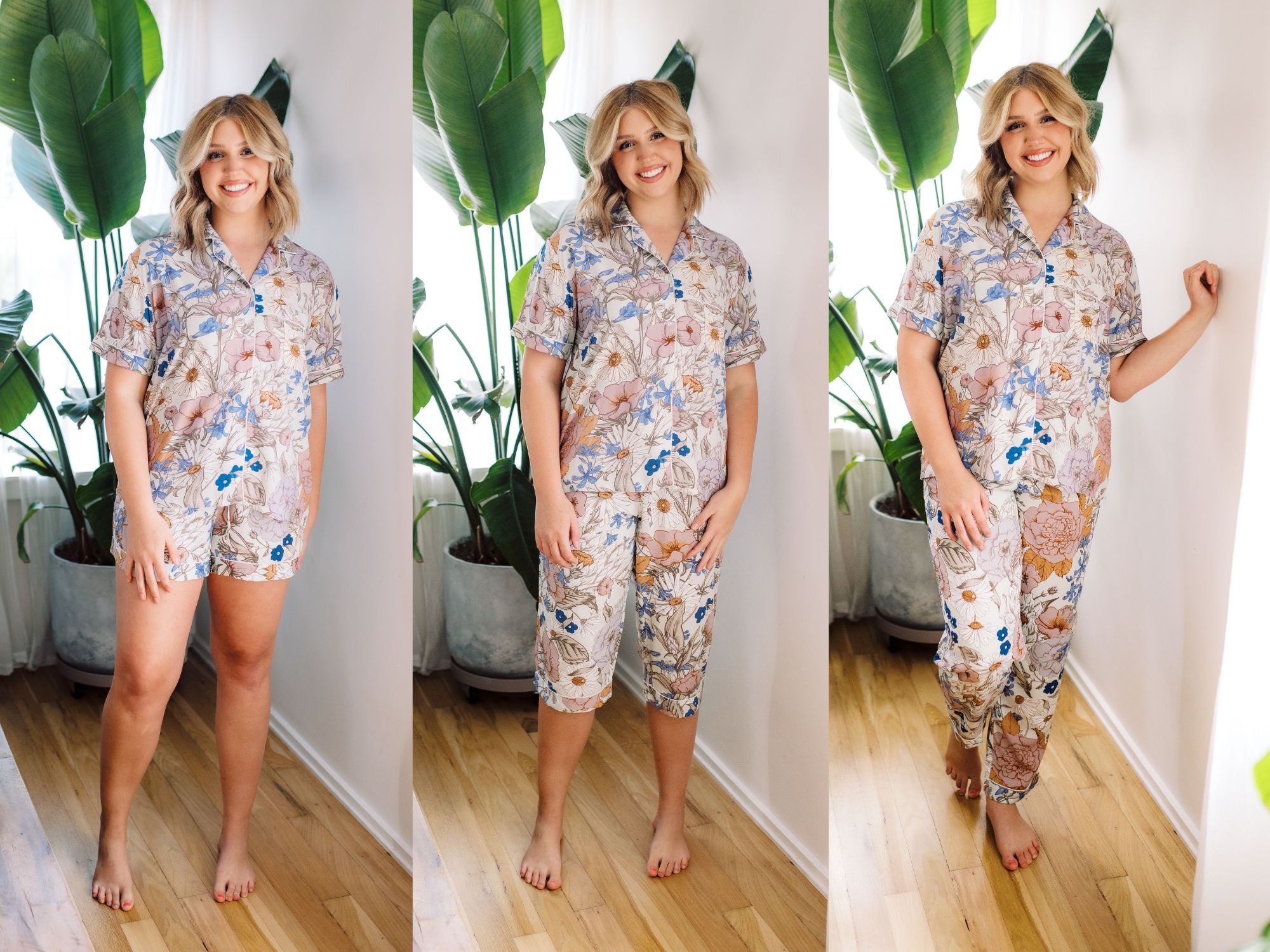 Reese Handmade Pajama set: Cupro Pants and Microfiber top