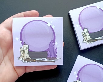 Crystal Ball Sticky Notes (3x3 inches)