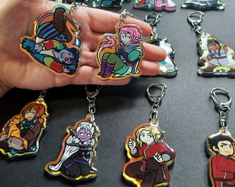 CR Campaign 2 Rainbow Acrylic Charms (2inches)