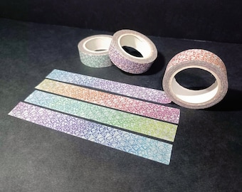 Rainbow Mini Dice Washi Tape