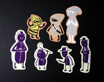 Carapacian Stickers (Midnight Crew and Exiles)