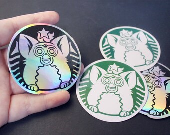 Furby Sticker Etsy