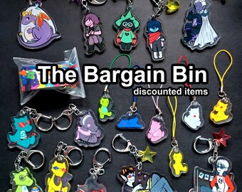 Bargain Bin - Discounted Items (due to damage, old designs, misprints etc)